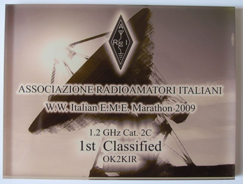 2009 1296 MHz 2C ARI Marathon